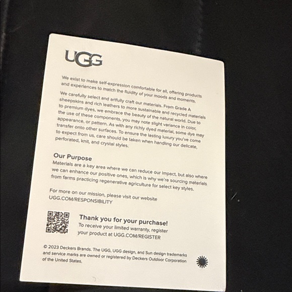 UGG Black Suede Boots with Patterned Soles - Picture 3 of 5